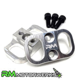 Billet AN Line Mounts | Dual -10AN Surface Mount