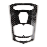 Carbon Fiber Small Center Console Start Plate - Lamborghini Aventador