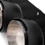 Fabspeed Chevrolet Corvette C8 ZR1X Carbon Fiber Quad Tips (2025+)