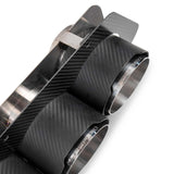 Fabspeed Chevrolet Corvette C8 ZR1X Carbon Fiber Quad Tips (2025+)