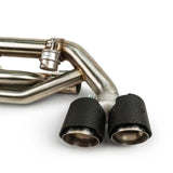 Fabspeed Porsche 991.2 Carrera Valved Center Muffler Bypass X-Pipe (Non-PSE Only)