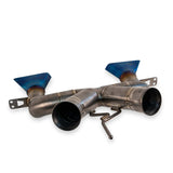Fabspeed McLaren MP4-12C Supreme Titanium X-Pipe Exhaust System (2011-2014)
