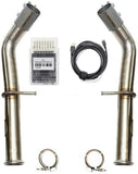 Fabspeed Mercedes-Benz G63 AMG 2nd link comp. Pipes with XperTune Performance Software (2019-2024)