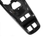 Carbon Fiber Center Console Window Switch Plate - Ferrari 488 GTB/Spider