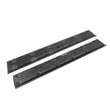Carbon Fiber Embossed Door Sills - Lamborghini Aventador