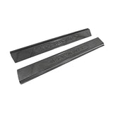 Carbon Fiber Embossed Door Sills - Lamborghini Aventador