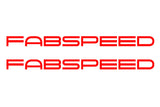 Fabspeed Motorsport Die-Cut Decals