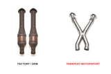 Fabspeed Aston Martin DB9 2nd  link comp. X-Pipe (2004-2016)