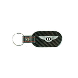 Fabspeed Bentley Crest & Script Carbon Fiber Keyring