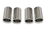 Fabspeed Ferrari F430 Polished Slip-On Tip Covers (2005-2009)