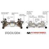 Fabspeed Ferrari F8 Tributo Valved X-Pipe Exhaust System (2020+)