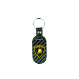 Fabspeed Lamborghini Shield & Script Carbon Fiber Keyring
