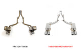 Fabspeed Maserati Ghibli Valved Rear Mufflers (2013+)