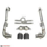 Fabspeed Porsche 981 Cayman GT4 / Spyder Valved GT3 Muffler Conversion Kit