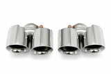 Fabspeed Porsche 991 Carrera Deluxe Quad-Style Tips (NON-S / NON-PSE) (2012-2016)