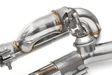 Fabspeed Porsche 991 Carrera Valved Center Muffler Bypass X-Pipe (Valved Exhaust Only) (2012-2016)
