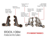 Fabspeed Porsche 992 Turbo / Turbo S Sport Headers (2021+)