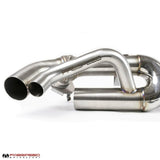 Fabspeed Porsche 992 Twin Turbo / Twin Turbo S Cat-Back Valved Maxflo Exhaust System (2021+)