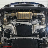 Fabspeed Porsche 992 Twin Turbo / Twin Turbo S Sport Catalytic Converters with GT2RS Style Outlets (2021+)