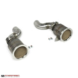 Fabspeed Porsche 992 Carrera Sport Catalytic Converters with GT2RS Style Outlets (2021+)