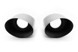 Fabspeed Porsche 993 Carrera Single Wall Oval Bolt-On Tips 993 (1994-1998)