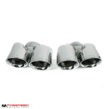 Fabspeed Porsche 997.2 Turbo / Turbo S Deluxe Quad Style Tips (2010-2012)