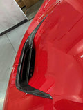 Carbon Fiber Center Hood Vent Cover - Ferrari F8 Tributo Coupe/Spider