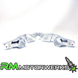 Billet GTR Brake Duct Mounts - Fits OEM Brembo Caliper 2009+