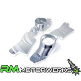 Billet GTR Brake Duct Mounts - Fits OEM Brembo Caliper 2009+